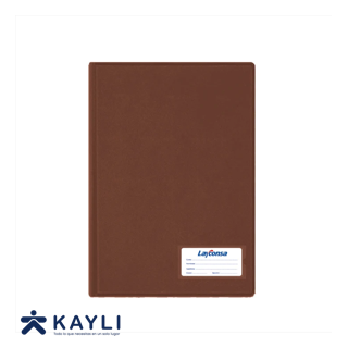 FOLDER LAYCONSA OF COLOR MARRON