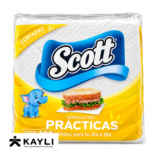 SERVILLETA SCOTT PRACTICAS AMARILLO