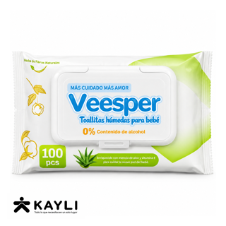 TOALLA HUMEDA VEESPER X100