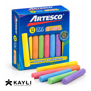 TIZA ARTESCO COLOR X12 AR16202012