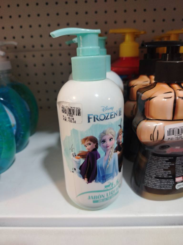 JABON LIQUIDO PERSONAJES ROMAX