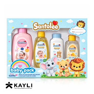 SET DE ASEO PARA BEBE SANTOLEE YZ-4B