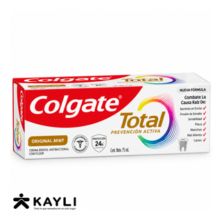 PASTA DENTAL COLGATE TOTAL ORIGINAL MINT X75 ML