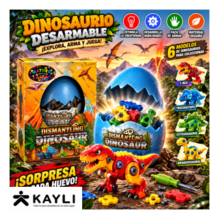 HUEVO DE DINOSAURIO EN CAJA 841-1