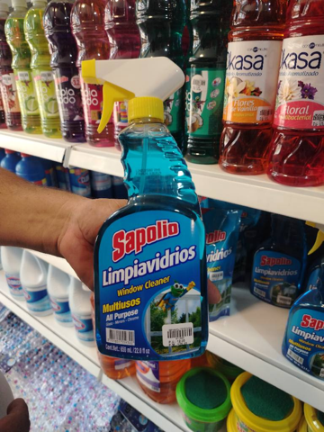 LIMPIA VIDRIO SAPOLIO GATILLO X650 ML