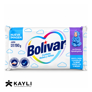 JABON BOLIVAR BEBE EN BARRA X190 GR
