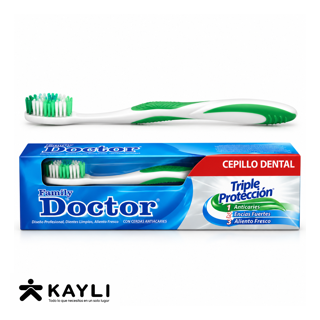 CREMA DENTAL FAMILY DOCTOR TRIPLE PROTECCION+ CEPILLO X181 GR
