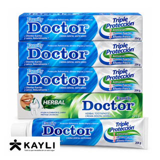 CREMA DENTAL FAMILY DOCTOR TRIPLE PROTECCION X204 GR