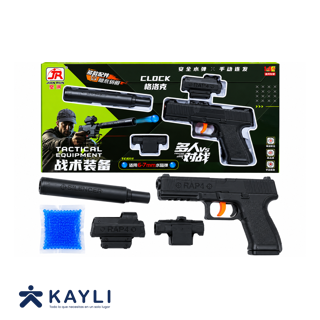PISTOLA CLOCK 6.7MM HIDROGEL JR736