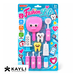 SET DE DENTISTA EN BLISTER 58728