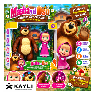 MASHA Y EL OSO SUPER GRANDE MASHA-M2