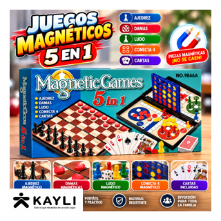 MAGNETIC GAMES 5EN1 9866A