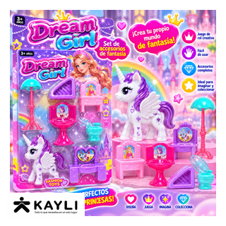 BLISTER DE PONY CON MUEBLES 143-90