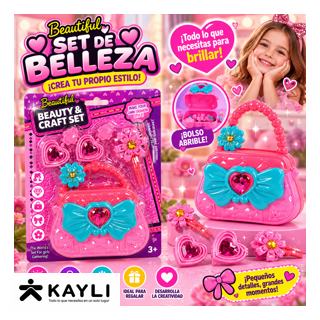 BLISTER DE CARTERA CON ARETES 55998-52A