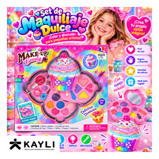 MAQUILLAJE HELADO CON SOMBRAS 10431A